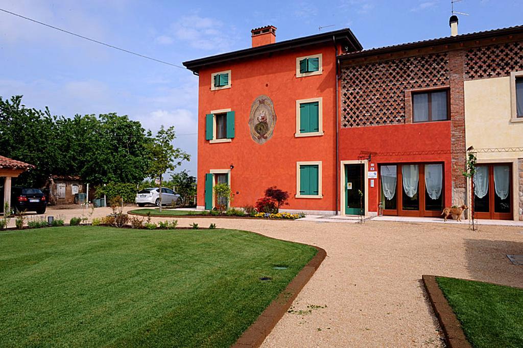 Agriturismo Al Barco Pensionat Sommacampagna Exteriör bild